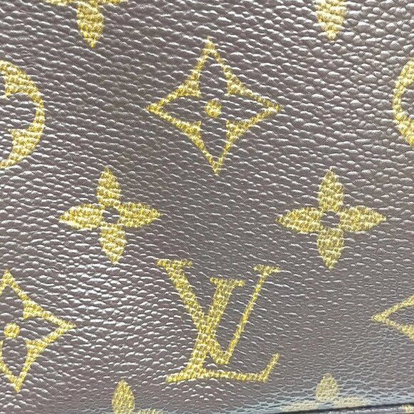 Authentic Louis Vuitton LV Pochette Accessoires Brown Monogram mn660-121325 - Picture 10 of 16